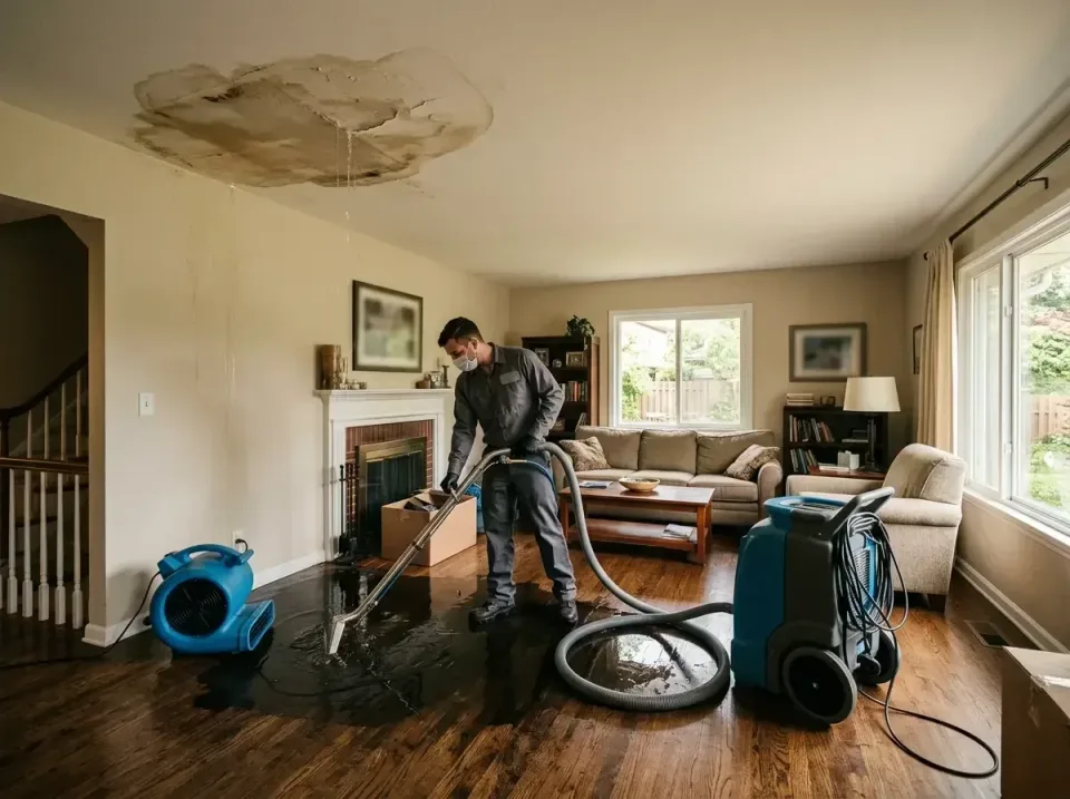 attic-pipe-burst-ceiling-drip-008 — frequently asked questions, Water Damage Restoration & Carpet Care in Vinings, GA